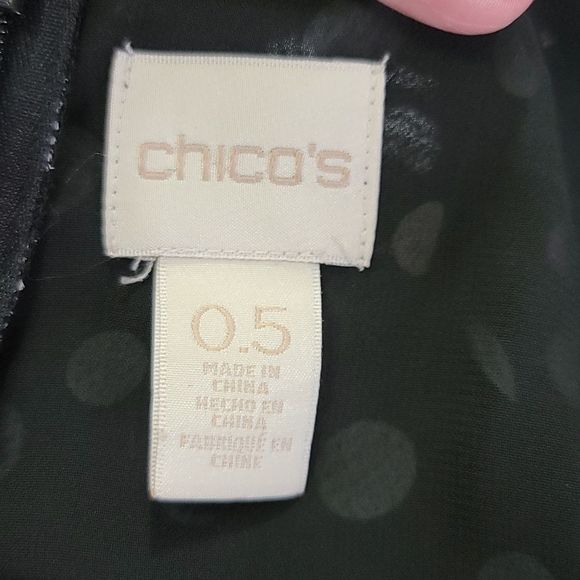 Chico's Flowy Garden Party Dress Size 6 - Picture 14 of 15